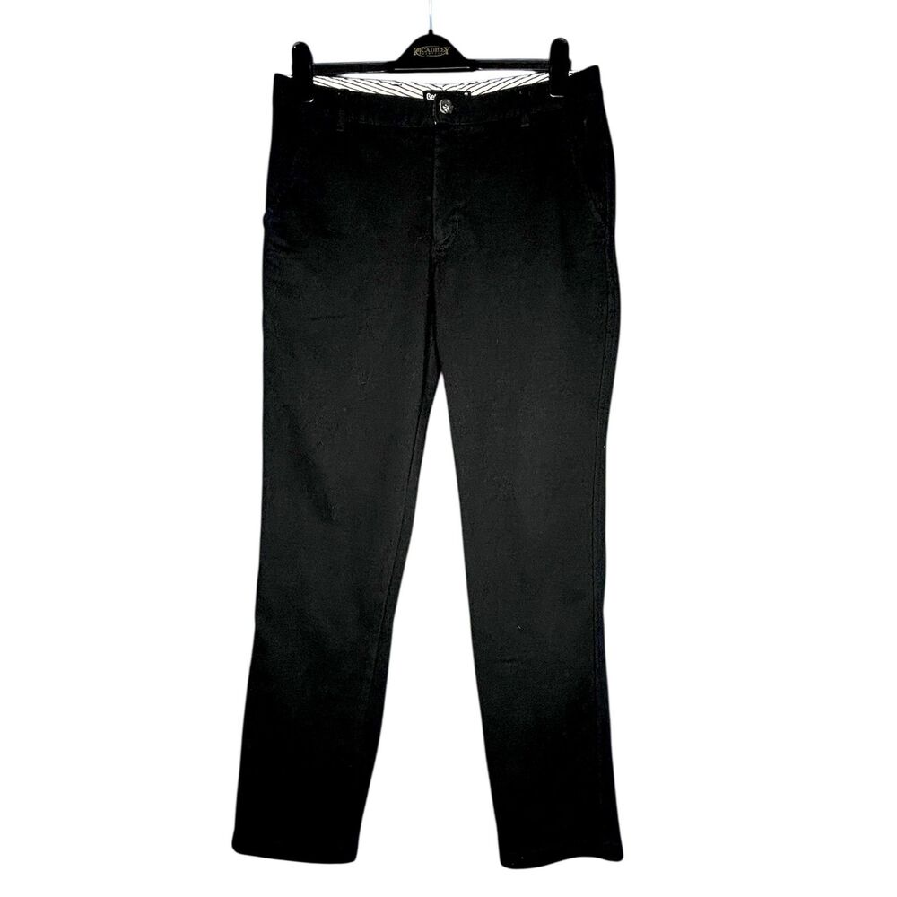 Betabrand Mens Black Dress Pant Yoga Pant 32x32 Classic Workwear Trousers Slacks